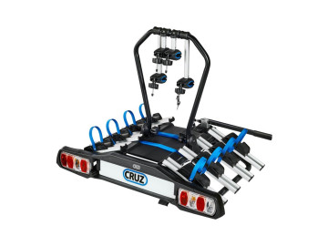 CRUZ Pivot R3 – Suporte para 4 bicicletas com engate de reboque (versão EU)