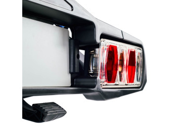 CRUZ Pivot eBike R3 – Suporte para 2 bicicletas elétricas com engate de reboque (versão EU)