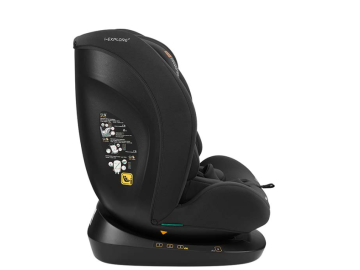Cadeira Auto Kikkaboo Explore 2 40-150cm Preta