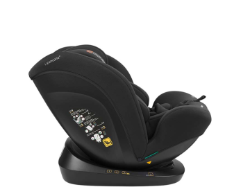 Cadeira Auto Kikkaboo Explore 2 40-150cm Preta