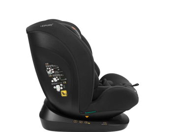 Cadeira Auto Kikkaboo Explore 2 40-150cm Preta