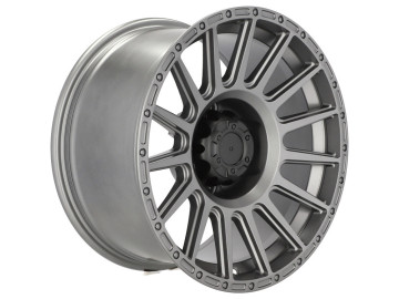 Jantes 4x4 17x9 6X139.7 ET 0 106.1 (Gun Metal Metade Matte)