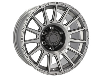 Jantes 4x4 17x9 6X139.7 ET 0 106.1 (Gun Metal Metade Matte)