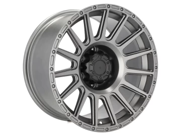Jantes 4x4 17x9 6X139.7 ET 0 106.1 (Gun Metal Metade Matte)