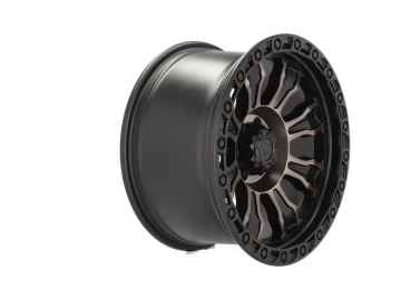 Jantes 4x4 17x9 6X139.7 ET 0 110.1 (Preto Polido Matte)