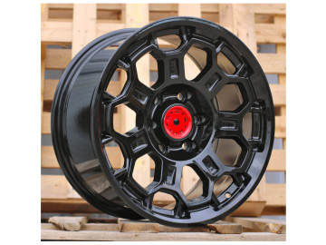 Jantes 4x4 18x9 6X139.7 ET 12 95.1 (Preto)