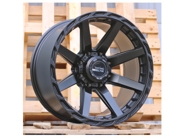 Jantes 4x4 20x10 8X165.1 ET -18 125.2 (Preto Metade Matte)