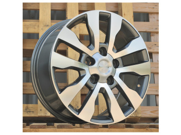 Jantes 4x4 20x8.5 5X150 ET 60 110.5 (Cinza Polido)