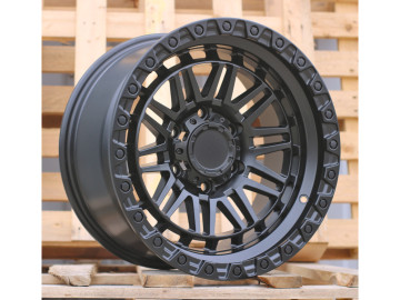Jantes 4x4 Look Style FUEL 17x9 6X139.7 ET 0 110.1 (Preto Matte)