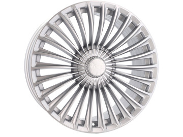 Jantes HAXER HX09F 18x8.5 5X112 ET 40 66.6 (Prata Brilhante)