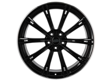 Jantes Look Audi ABT Sport GR 20x9 5X112 ET 23 66.5 (Preto + Aba Polido)