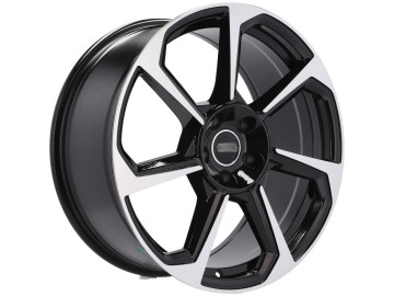 Jantes Look Audi 19x8.5 5X112 ET 38 66.5 (Preto Polido)