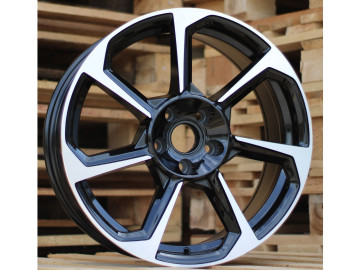 Jantes Look Audi A6 20x8.5 5X112 ET 38 66.5 (Preto Polido)