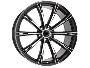 Jantes Look Audi ABT Sport GR 22x9.5 5X112 ET 31 66.5 (Preto Polido)