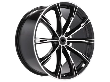 Jantes Look Audi ABT Sport GR 22x9.5 5X112 ET 31 66.5 (Preto Polido)