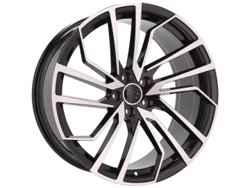 Jantes Look Audi E-Tron 20x9 5X112 ET 35 66.5 (Preto Polido)