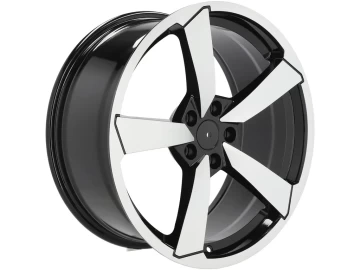 Jantes Look Audi Q8 19x8.5 5X112 ET 40 66.5 (Preto Polido)