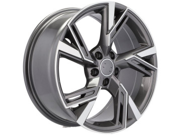 Jantes Look Audi Rs6 20x9 5X112 ET 31 66.5 (Cinza Polido)