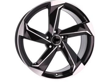 Jantes Look Audi TT RS Twist 19x8.5 5X112 ET 40 66.5 (Preto Polido)