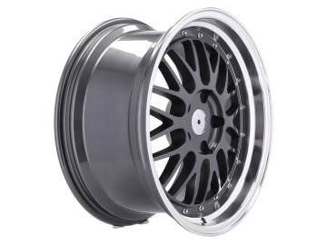 Jantes Look BBS LM 17x7.5 5X120 ET 34 72.6 (Gun Metal + Aba Polida)