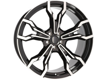 Jantes Look BMW Style 765M 20x8 5X112 ET 27 66.6 (Preto Polido)