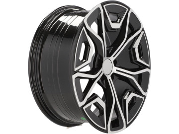 Jantes Look BMW Style 1021 iX i20 20x8.5 5X112 ET 28 66.6 (Preto Polido)