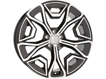 Jantes Look BMW Style 1021 iX i20 20x8.5 5X112 ET 28 66.6 (Preto Polido)