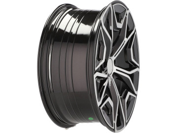 Jantes Look BMW Style 1021 iX i20 20x8.5 5X112 ET 28 66.6 (Preto Polido)