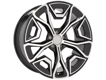 Jantes Look BMW Style 1021 iX i20 20x8.5 5X112 ET 28 66.6 (Preto Polido)