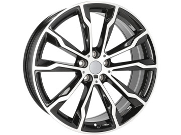 Jantes Look BMW style 699 20x8 5X112 ET 27 66.6 (Preto Polido)