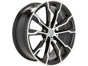 Jantes Look BMW style 699 20x8 5X112 ET 27 66.6 (Preto Polido)