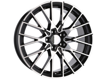 Jantes Look BMW style 788 M2 Competition 18x8 5X120 ET 35 72.6 (Preto Polido)