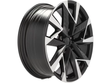 Jantes Look Cupra Ateca 19x8 5X112 ET 40 57.1 (Preto Polido Metade Matte)