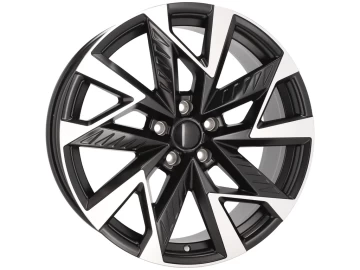 Jantes Look Cupra Ateca 19x8 5X112 ET 40 57.1 (Preto Polido Metade Matte)