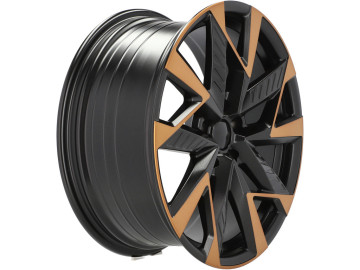 Jantes Look Cupra Ateca 19x8 5X112 ET 40 57.1 (Preto Polido Metade Matte Cooper)