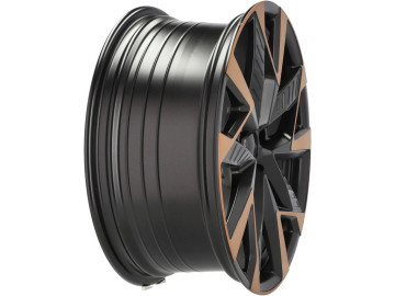 Jantes Look Cupra Ateca 19x8 5X112 ET 40 57.1 (Preto Polido Metade Matte Cooper)