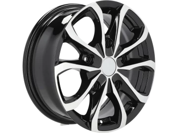Jantes Look Ford 16x6.5 5X160 ET 56 65.1 (Preto Polido)