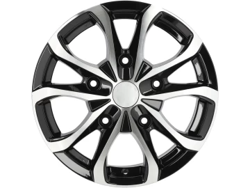 Jantes Look Ford 16x6.5 5X160 ET 56 65.1 (Preto Polido)