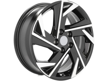 Jantes Look Hyundai Elantra 17x7 5X114.3 ET 49 67.1 (Preto Polido)