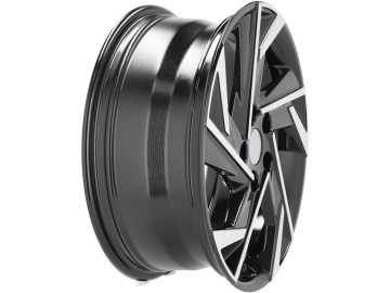 Jantes Look Hyundai Elantra 17x7 5X114.3 ET 49 67.1 (Preto Polido)