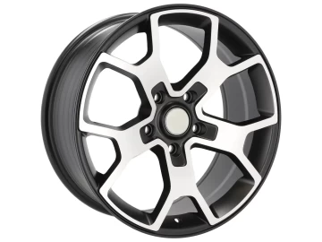 Jantes Look Jeep Grand Cherokee 18x8 5X127 ET 35 71.5 (Preto Polido Metade Matte)