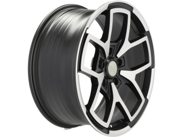 Jantes Look Jeep Grand Cherokee 18x8 5X127 ET 35 71.5 (Preto Polido Metade Matte)