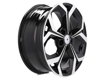 Jantes Look KIA Ceed Optima 16x6.5 5X114.3 ET 50 67.1 (Preto Polido)