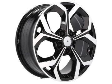 Jantes Look KIA Ceed Optima 16x6.5 5X114.3 ET 50 67.1 (Preto Polido)