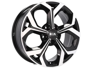 Jantes Look KIA Ceed Optima 16x6.5 5X114.3 ET 50 67.1 (Preto Polido)