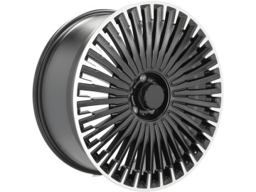 Jantes Look Mercedes AMG EQE 53 21x10 5X112 ET 40 66.6 (Preto Polido Metade Matte)