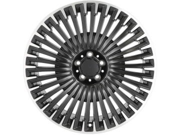 Jantes Look Mercedes AMG EQE 53 21x9.5 5X112 ET 30.1 66.6 (Preto Polido Metade Matte)