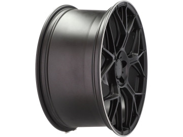 Jantes Look Mercedes AMG GT 20x9.5 5X112 ET 45 66.5 (Preto Matte + Aba Polida)