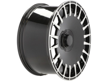 Jantes Look Mercedes BRABUS Class CLS 20x9.5 5X112 ET 43 66.6 (Preto Polido)