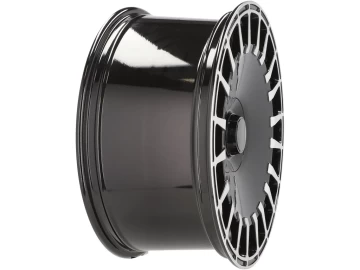 Jantes Look Mercedes BRABUS Class CLS 20x9.5 5X112 ET 43 66.6 (Preto Polido)